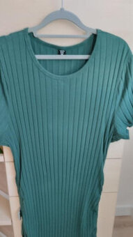 DÁMSKÉ JARNÍ ŠATY S ŘASENÍM vel.52/4xl