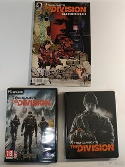 Tom Clancy's The Division figurka,plakáta,krabičky,steelboo