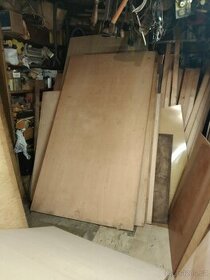 Prodám nové velké dřevěné desky na výrobu nábytku