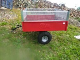 Prodám nový sklopný vozík za travní traktor - Třeboň - 1
