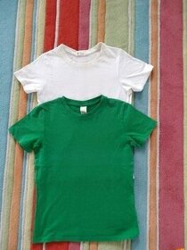 ZDARMA K objednávce bílé chlapecké tričko zn. H&M