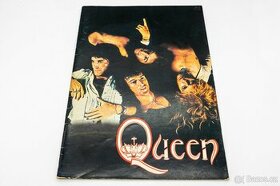Originální programy z turné Queen ze 70. a 80. let.