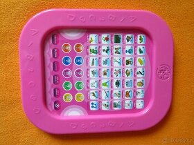 Chytrý tablet, barevné kostičky, jenga věž - pro děti 3+ - 1