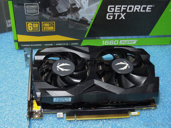 Herní grafika Zotac GeForce GTX 1660 Super Twin Fan Gaming