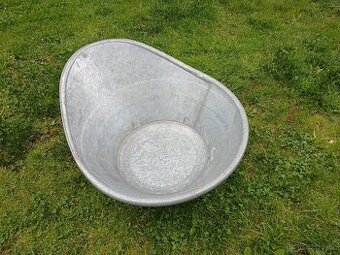 Sedací plechová vana, vanička pozinkovaná - 1