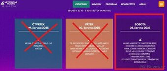 Metronome 2025-Valentýnský balíček 2 dospělí+kredit na 21/6