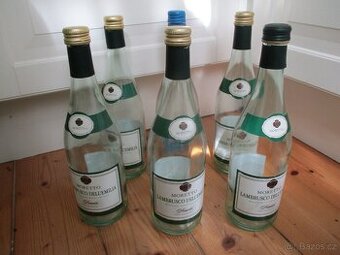 sklenice, láhve šroubovací, 750 ml - 30 kusů