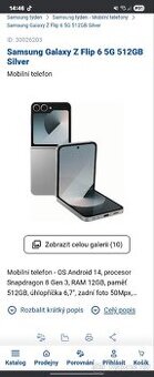 Samsung filp 6 12 ram 512GB - 1