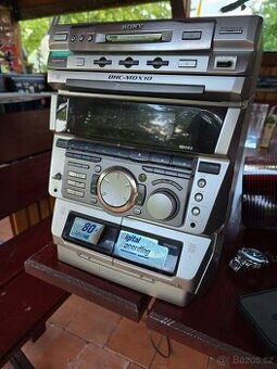 Hi-fi věž s minidisc SONY DHC-MDX10