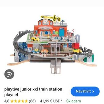 Nádraží s elektrickými vláčky XXL