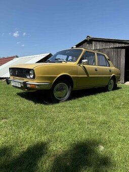 Škoda 105 S - užovka, rok 1977, původní motor, nová STK.