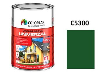Colorlak Univerzal SU 2013 C5300 Zelená střední lesklá