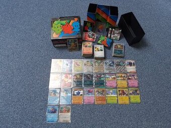 Pokémon Paldea Evolved kompletní rozbalený trainer box+karty