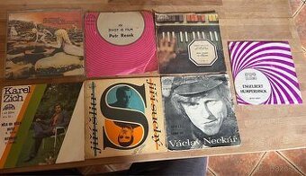 Prázdné obaly na malé LP desky - 1