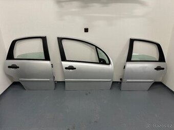 Citroen C3 boční dveře stříbrná metalíza