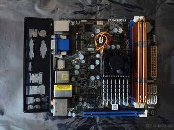 ITX ASRock E350M1/USB3 + CPU + RAM
