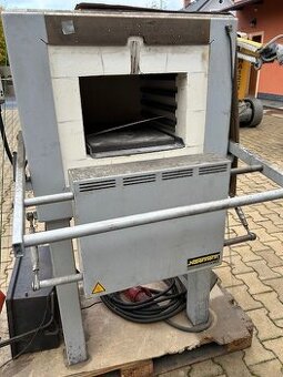Žíhací a kalící pec Nabertherm N41/H s komorovou pecí
