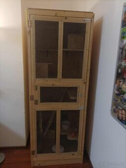 Klec pro hlodavce, vysoká.