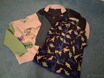 Chlapecke mikiny vel. 122, 128 a 134