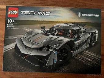 LEGO Technic 42173 Šedé hyperauto Koenigsegg Jesko Absolut