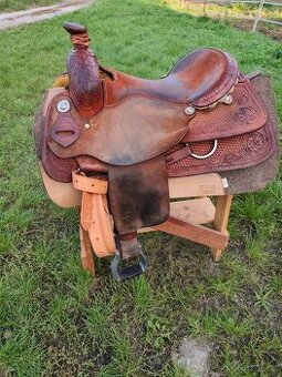 Westernové sedlo roper