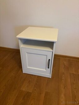 2x SONGESAND Noční stolek, bílá, 42x40 cm