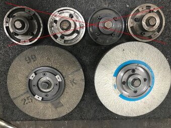 Příruby na brusku BPH