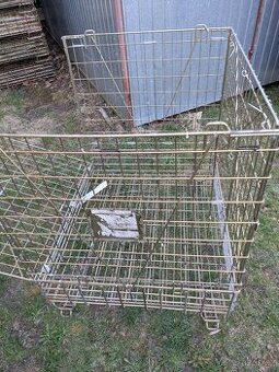 Kovové skládací klece