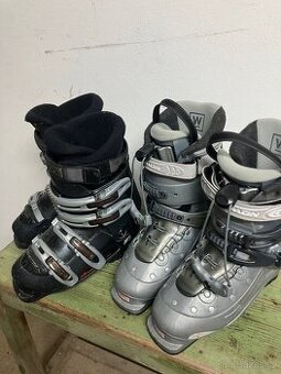 Prodám lyžařské boty lyžáky Nordica vel 36 a Salomon vel 40