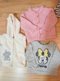 Mikina, svetr, vesta vel. 80 9 - 12 měsícůMikina, svetr, ves