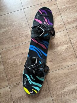 Dětský snowboard Burton 80 vč.vázání