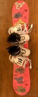 Snowboard kompletní set pro začátečníka