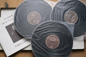 PABLO CASALS J.S BACH THE SIX CELLO SUITES - SOLO - 3 x LP