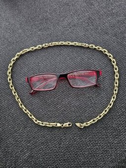 Zlatý řetízek 120g.