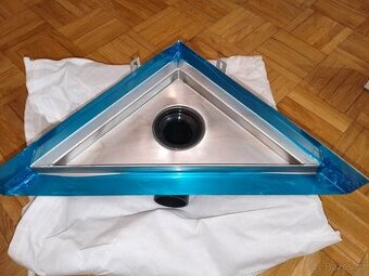 Odtokový žlab do sprchy Mereo + krycí mřížka NOVÝ