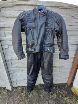 kožená moto kombineza M