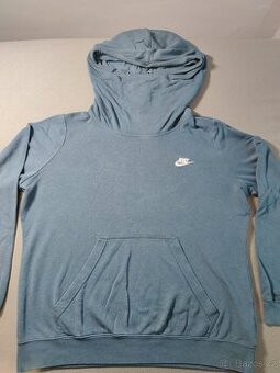 Pánská mikina Nike – modrá s kapucí