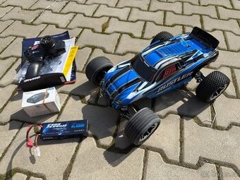 zánovní Traxxas Rustler 1:10 2WD + lipo + nabíječ