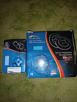 Brzdy kotouče a desky přední ŠKODA FABIA 239mm - KRAFT