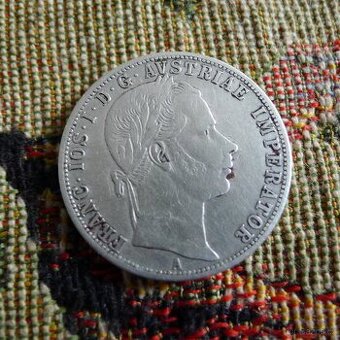 FJI zlatník 1860, AG mince, Rakousko uhersko