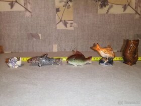 Miniatury 1-ryby, ryba, soška, kapr, štamprle