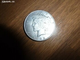 Stříbrný Liberty Dollar Usa 1922