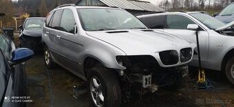 BMW E53 X5 na náhradní díly 3.0D a 4.4i šíbr, navi 16:9