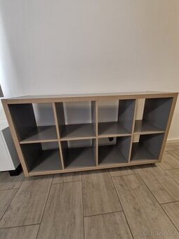 Kallax 2x4 Ikea s kolečky