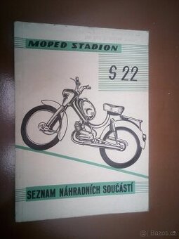 Moped Stadion S22-seznam náhradních součástí 1961