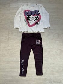 Set Minnie Mouse tričko+kalhoty, vel.92 - 1