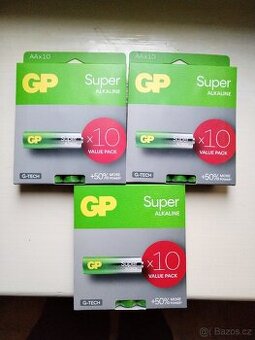 30 X GP AA baterie
