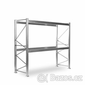 Paletový regál 2500x2700x1000mm délka 5,4m