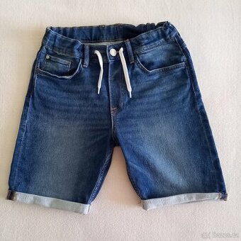 Chlapecké džínové kraťasy H&M vel.158