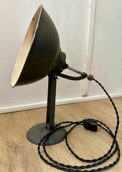 Stará INDUSTRIÁLNÍ lampa BAG polohovací FUNKČNÍ - 1
